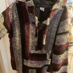 Thick shrug sweater.